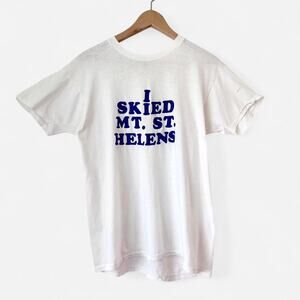 RARE Vintage Single Stitch Mt St Helens TShirt- Size Small, Novelty, Kitsch, PNW